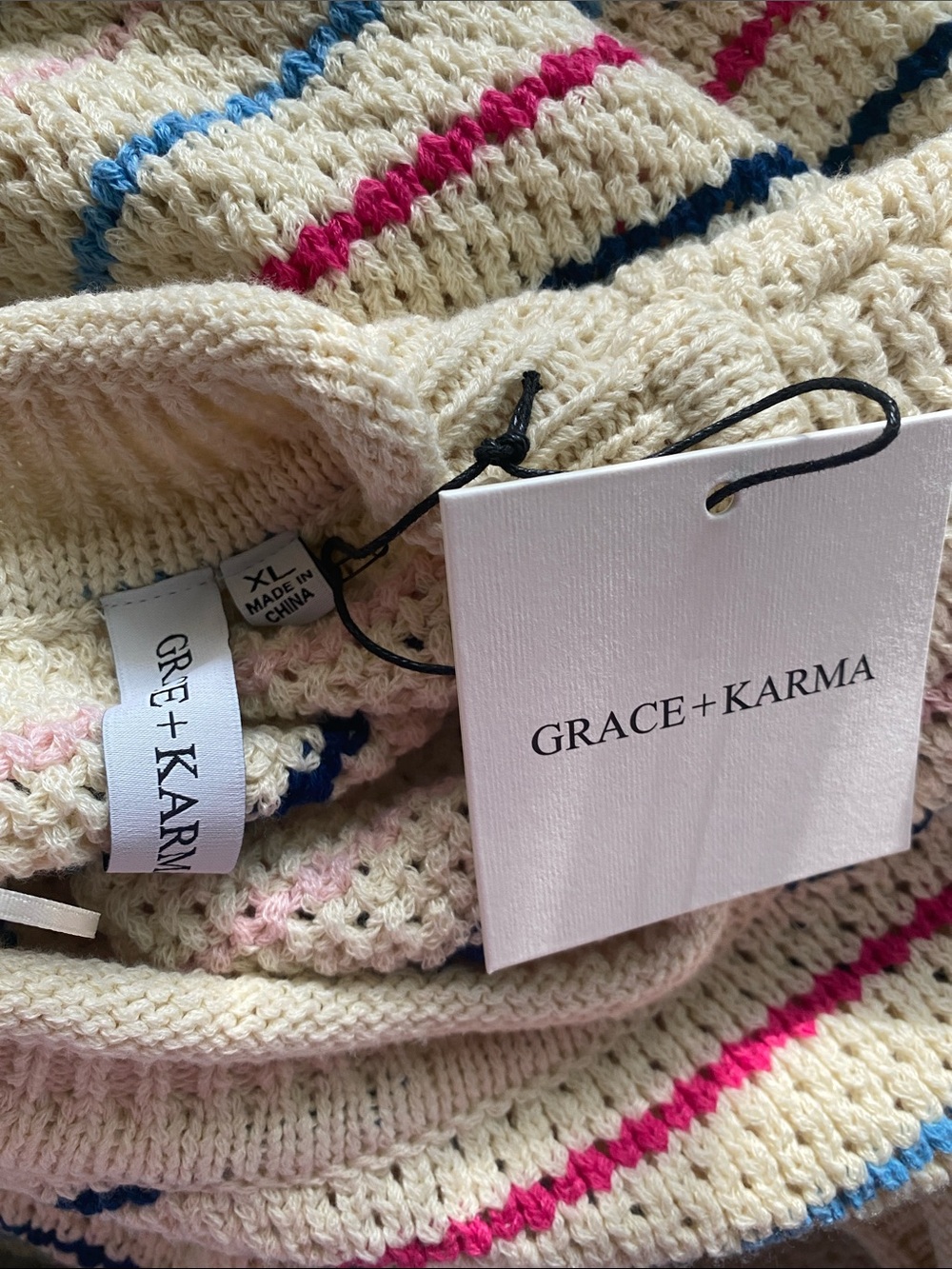 Grace + Karma stripped sweaters small or XL. NWT - Picture 5 of 6
